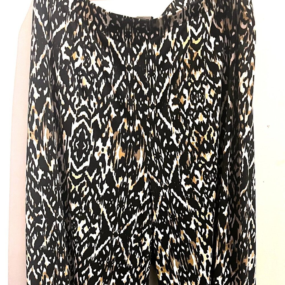 Palazzo Pants, Plus size, Neutral shades size 2x